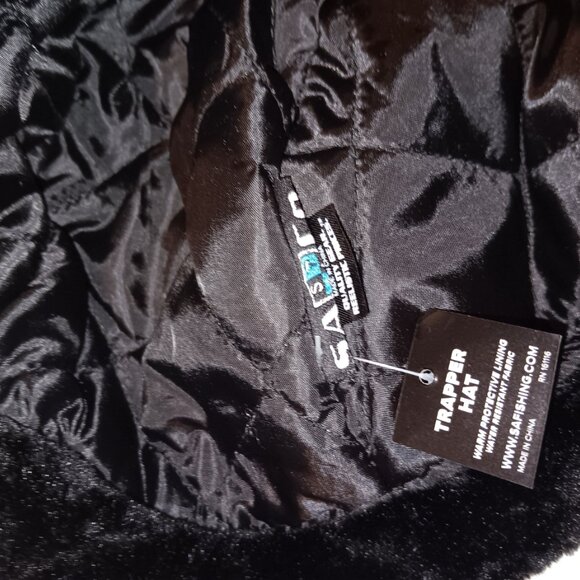 SA COMPANY FAUX FUR AMERICAN FLAG TRAPPER HAT - Picture 3 of 15